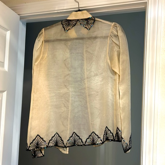 Festive beautifully beaded outer layer. - Picture 2 of 2